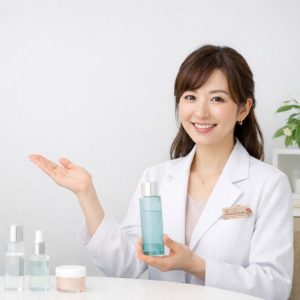 冬に化粧水が必要な理由を説明するコスメコンシェルジュ