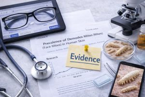 顔ダニ絶滅のエビデンス