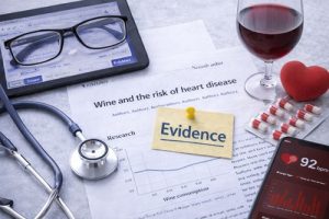 ワインと心臓病のメタ解析の論文