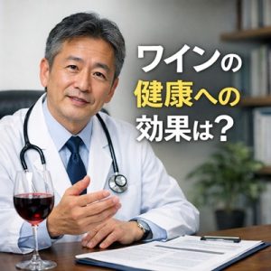 ワインの健康への効果を語る医師