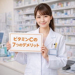 ビタミンCのデメリットを語る薬剤師