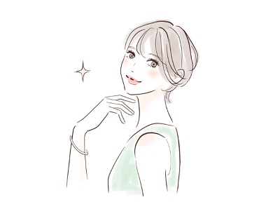 暑さ疲れ肌をレスキューできた女性