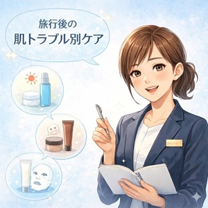 肌トラブル別ケアイメージ
