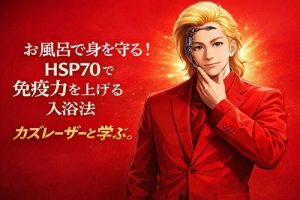 HSPのテレビ放映イメージ写真（カズレーザー）