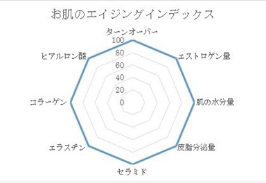 お肌のエイジングインデックス