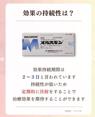 メルスモンの効果の持続期間