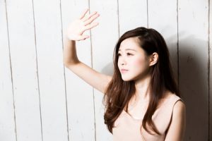 冬の紫外線が気になる女性