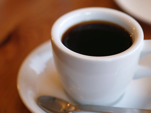 美味しそうなコーヒーの写真