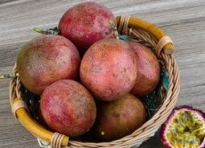キュアパッションの原料のパッションフルーツの果実