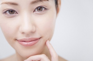 普通肌の女性