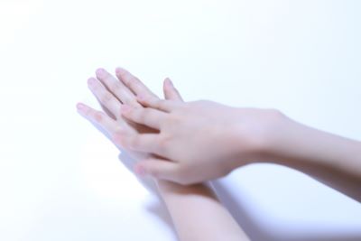 老化していない美しい手