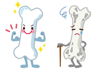 骨粗鬆症がほうれい線の原因に！のイメージ