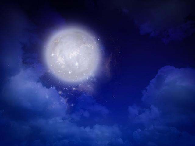 視界が明るく見える夜のイメージ