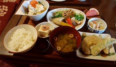 ここら屋　ミックス定食