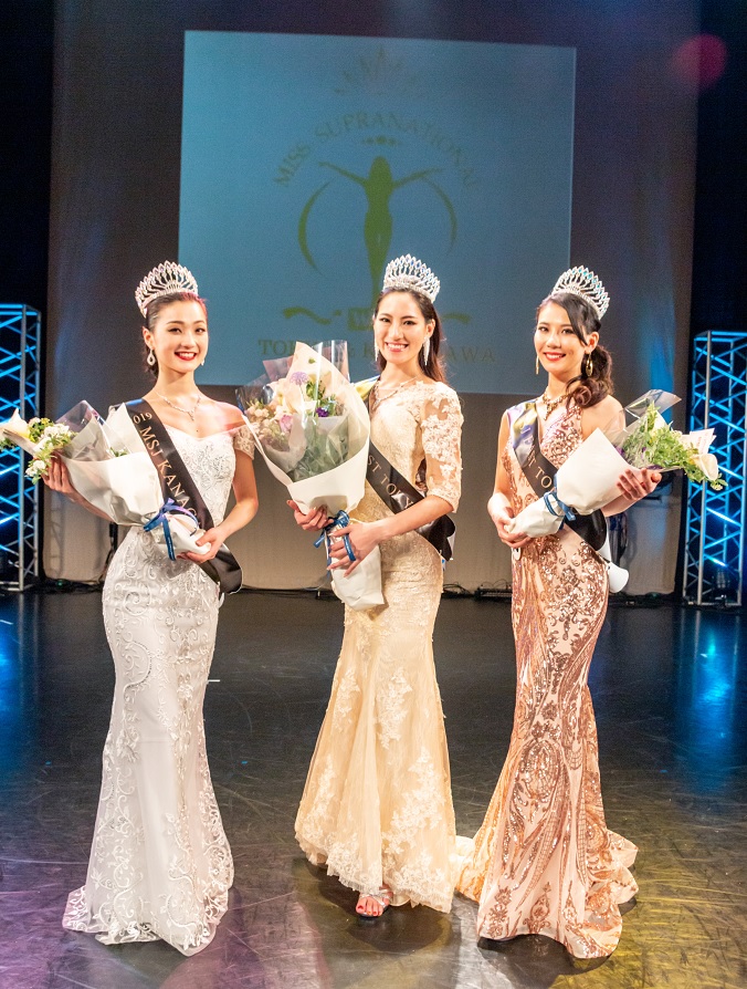 2019 Miss Supranational Japan東京・神奈川大会代表者3名