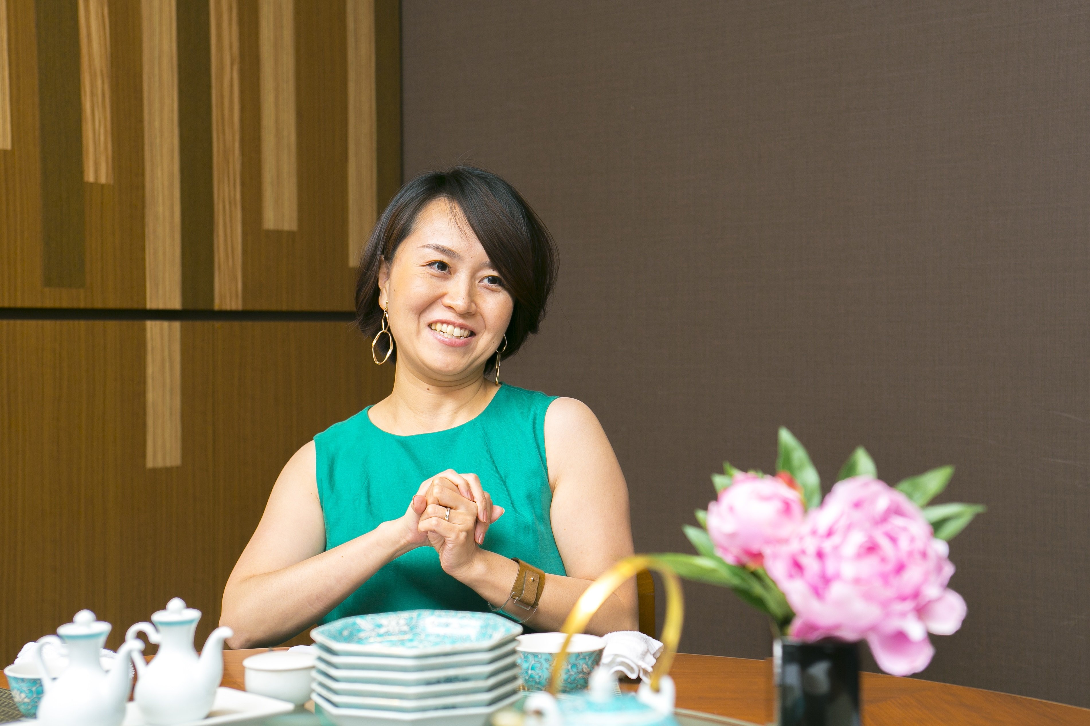座談会の宮田さんの様子