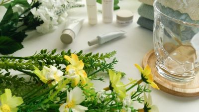 敏感肌向けの無添加化粧品のイメージ