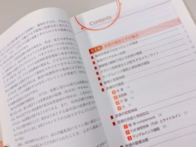 スキンケアの科学の目次