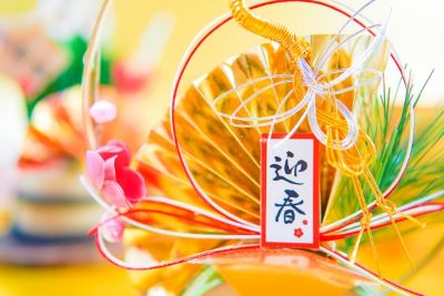 1月を連想するお正月のイメージ