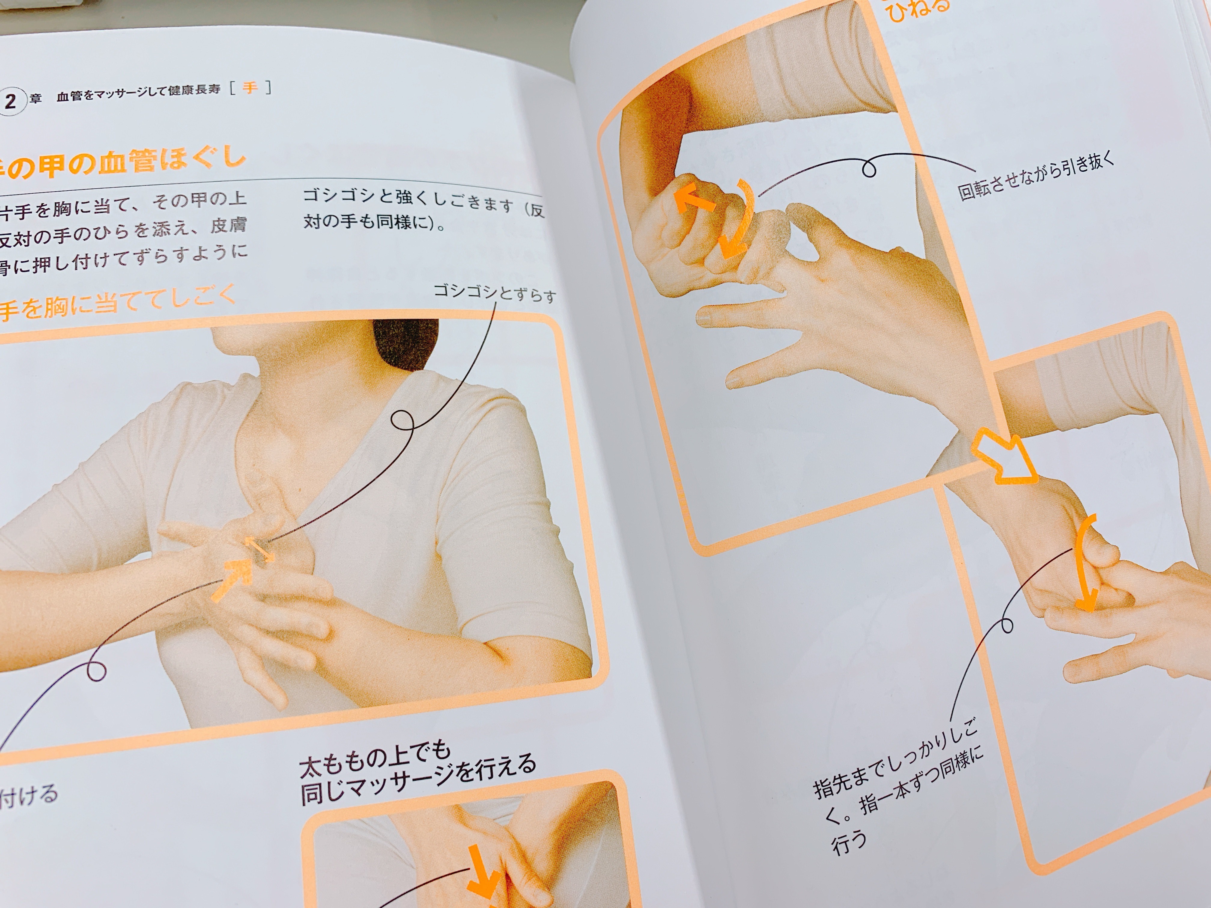 血管ほぐし健康法の第2章