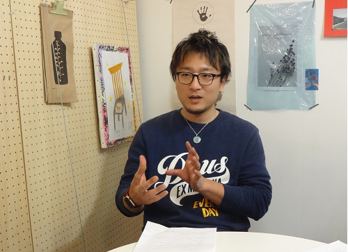 キャレヘアー店長の中園武士さん