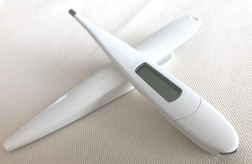 平熱を把握するための体温計