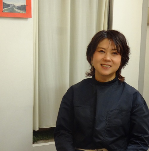 キャレヘアーオーナーの西山由里子さん