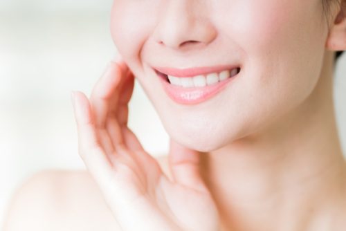 ハリのある美肌