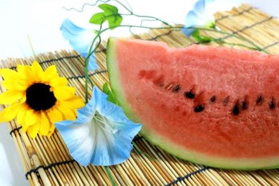 8月が旬のスイカ