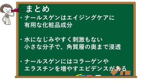 ナールスゲン 京都大学発エイジングケア化粧品の10の秘密のまとめ