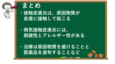 接触皮膚炎のまとめ