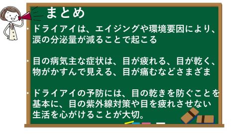 ドライアイの記事のまとめ