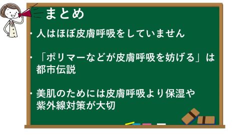 皮膚呼吸の記事のまとめ