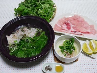 体があたたまる!豚肉のデトックス鍋