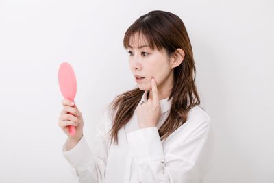 混合肌に悩む中川ゆう子さん