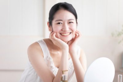 ストレスを上手に解消する女性