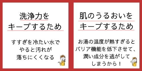 洗顔を行う理由
