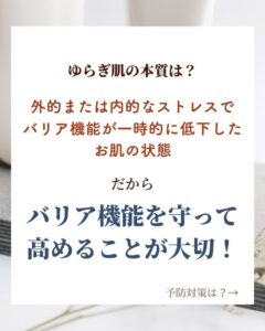 ゆらぎ肌の本質