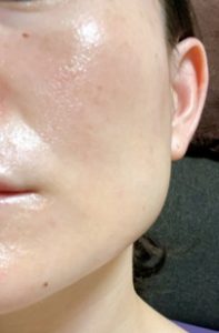 ナールスユニバを塗ったところ