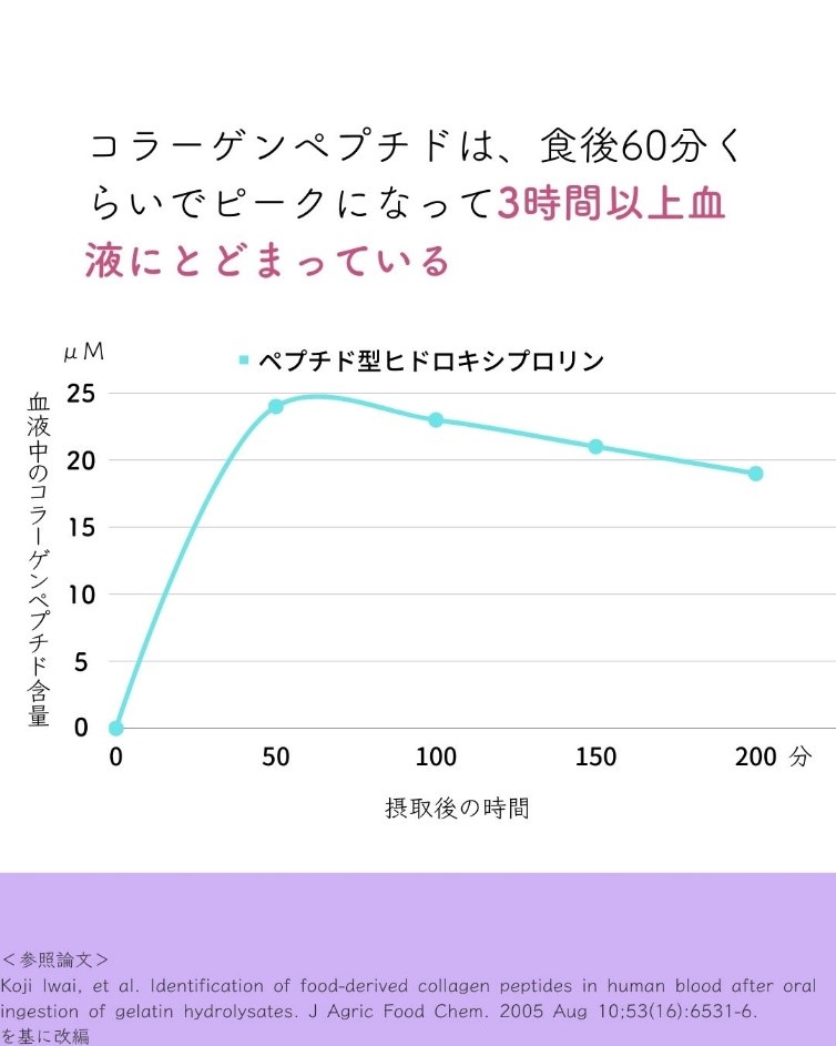 コラーゲンペプチドが線維芽細胞を活性化