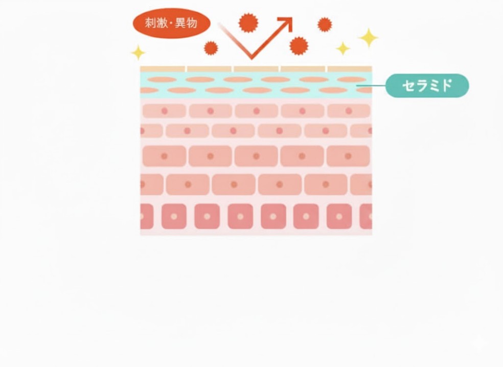  セラミドのイラスト