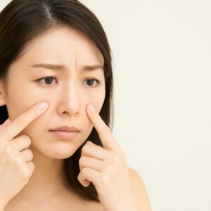 セラミドクリームの使い方に失敗した女性