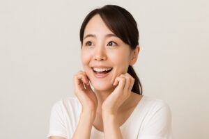 セラミドクリームに効果を感じる女性