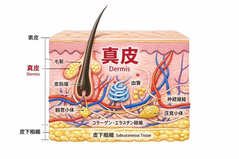 真皮の構造