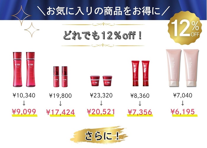 ナールス12周年感謝キャンペーン①2本セットでお得