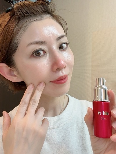 中川ゆう子さんがナールスネオでほうれい線ケア